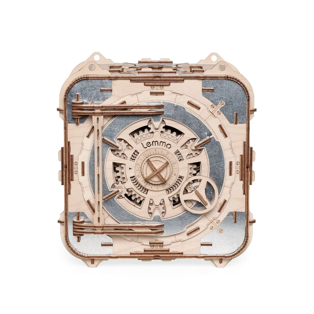 Деревянный конструктор Сейф "Стальной страж" (Lemmo)