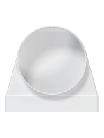 Соединитель 60х204/D100 угол 90 плоск./круг. 620СК10КП ERA