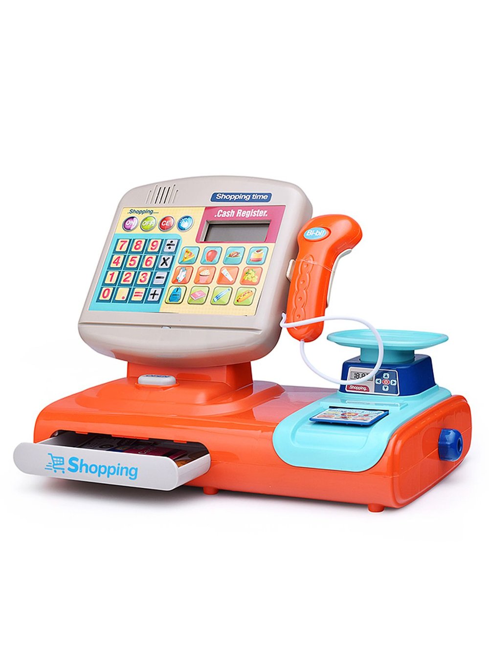 Игровой набор Касса с монетами и купюрами (CF8538)