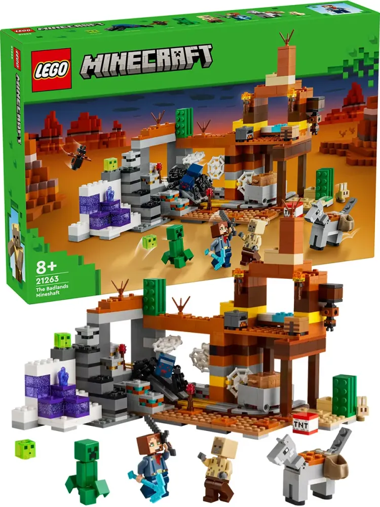 Конструктор Minecraft 21263 Шахта Бесплодных земель