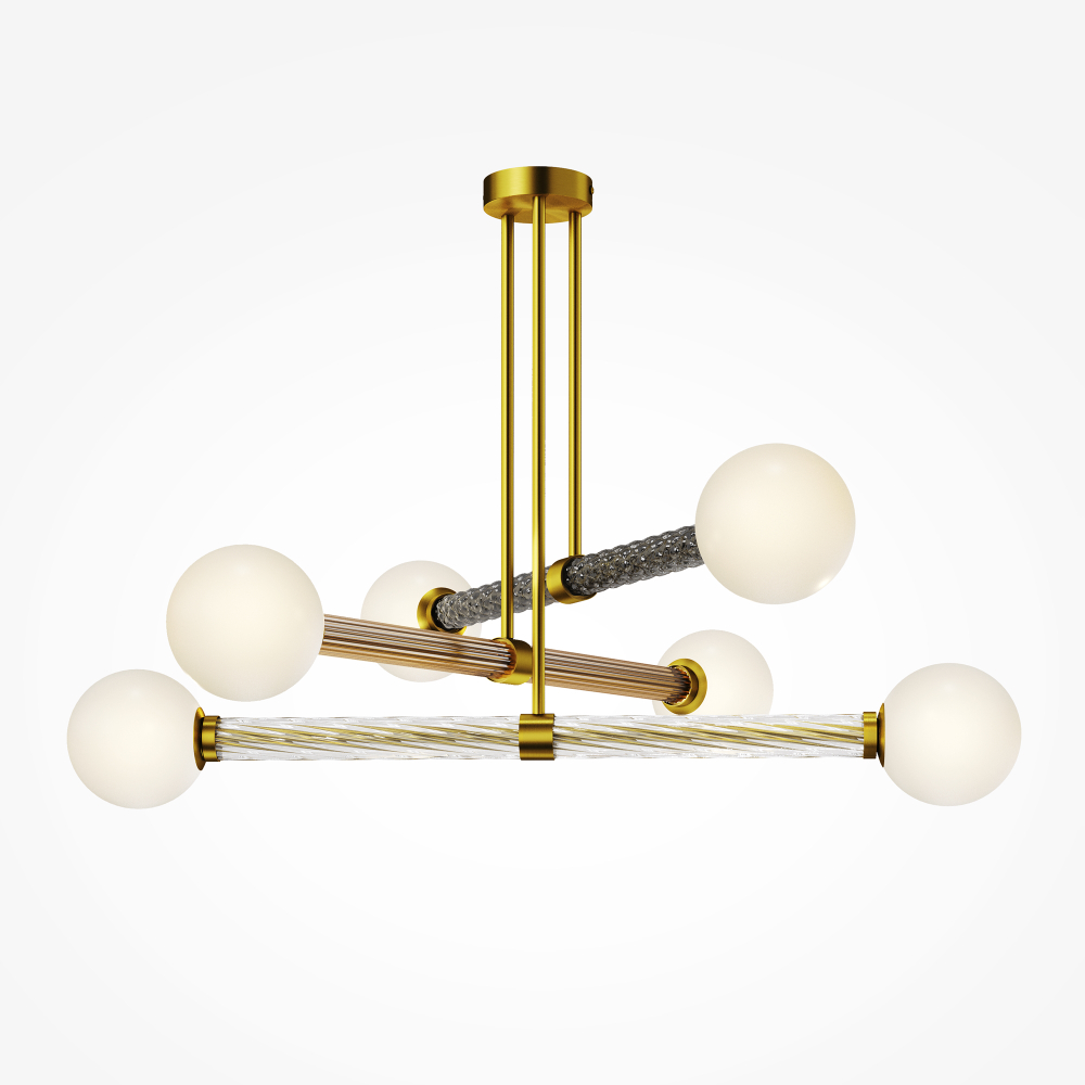 Люстра на штанге Maytoni Teatro MOD287PL-06BS