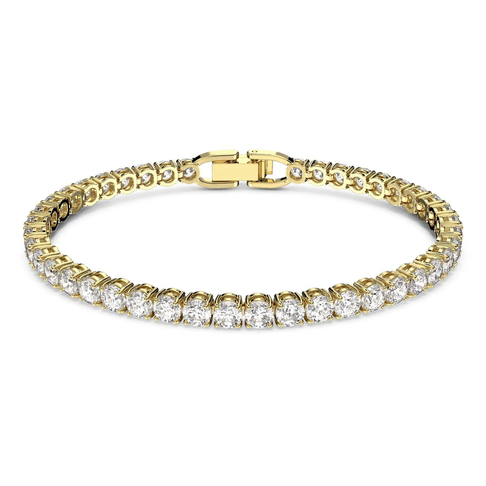 TENNIS DLX:BRACELET RND DLX CZWH/GOS . M 5511544