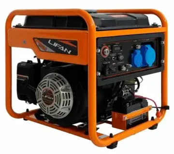 Инверторный генератор "LIFAN" 6500IOE
