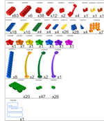 Конструктор Leco Домики GigaBloks 5"