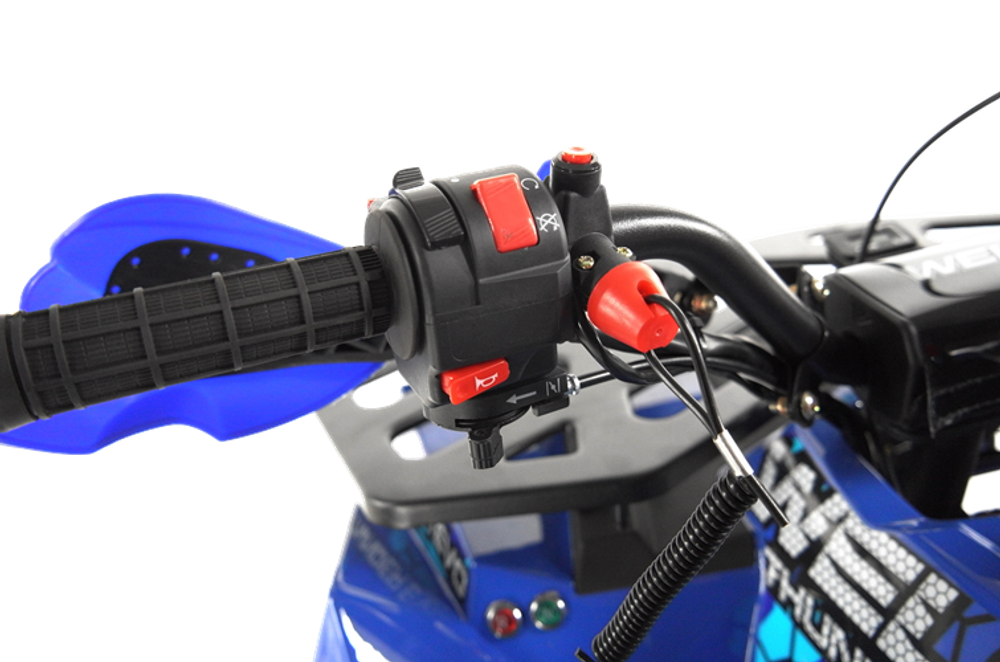Квадроцикл Wels Thunder EVO 125 куб/см 10 л.с колеса 8" цвет синий