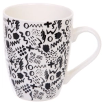 Кружка керамическая 350мл «Импровизация», микс 4рисунка