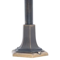 UUL-A01T 60W-E27 IP44 BRONZE Светильник уличный. под лампу Е27. Архитектурный напольный. Цвет корпуса бронзовый. TM Uniel