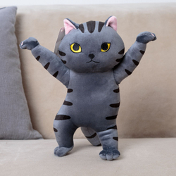 Мягкая игрушка подушка Кот Ниндзя для девочек и мальчиков