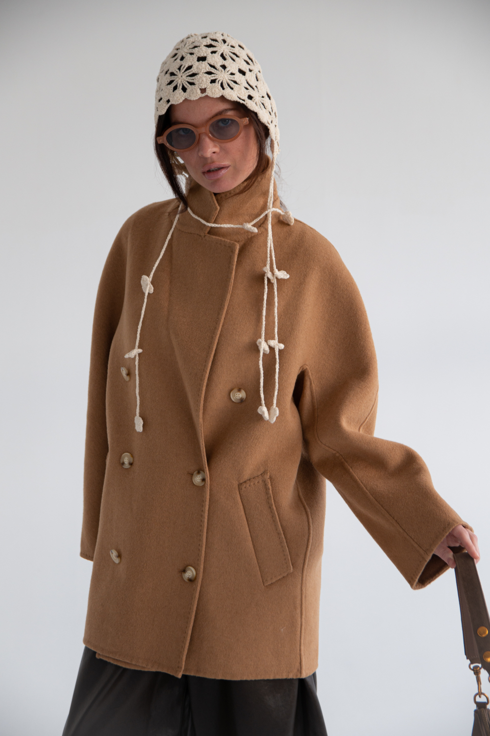 Пальто пиджак из шерсти DARS