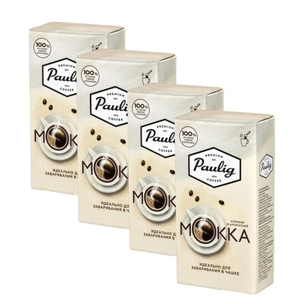 кофе молотый Paulig Mokka, 250 г (Паулиг) х 4 шт
