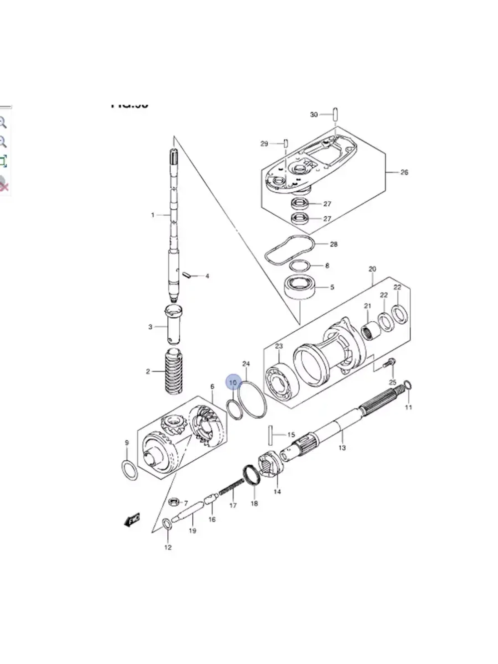 Шайба регулировочная 08221-35456-000