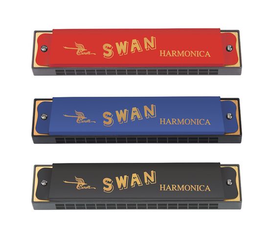 Губная гармошка тремоло Swan SW16-1