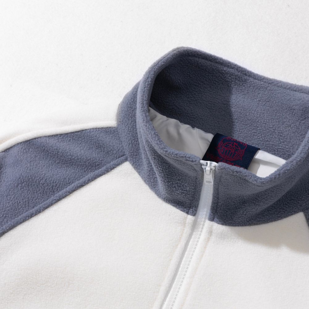 Толстовка YMKASHIX Turbo fleece Серо-Белая