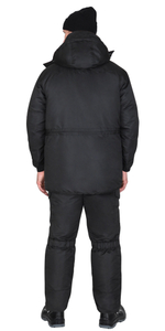 Костюм СИРИУС-ГОРКА зимний, куртка, брюки, чёрный