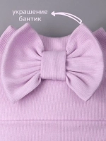 Шапка для девочки с ушками на осень