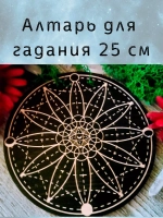 Алтарь для гадания,  украшение алтаря "Геометрия"