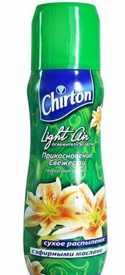 Освежитель воздуха Chirton Light Air Прикосновение свежести, сухое распыление, 300 мл.