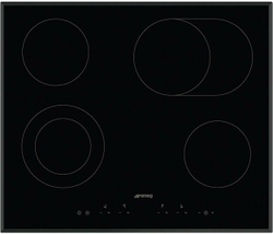 Электрическая варочная панель стеклокерамика SMEG SE364EMTB