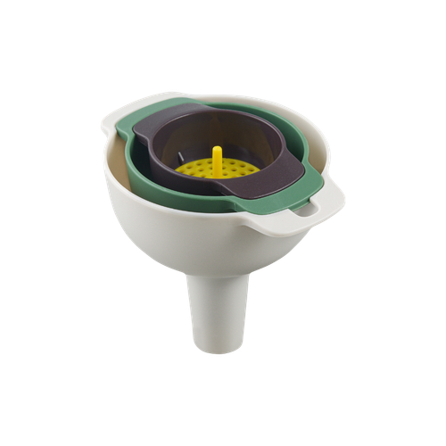 Набор из 3-х воронок и фильтра Bakke