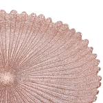 Тарелка 32см «Нимфа» розовое золото