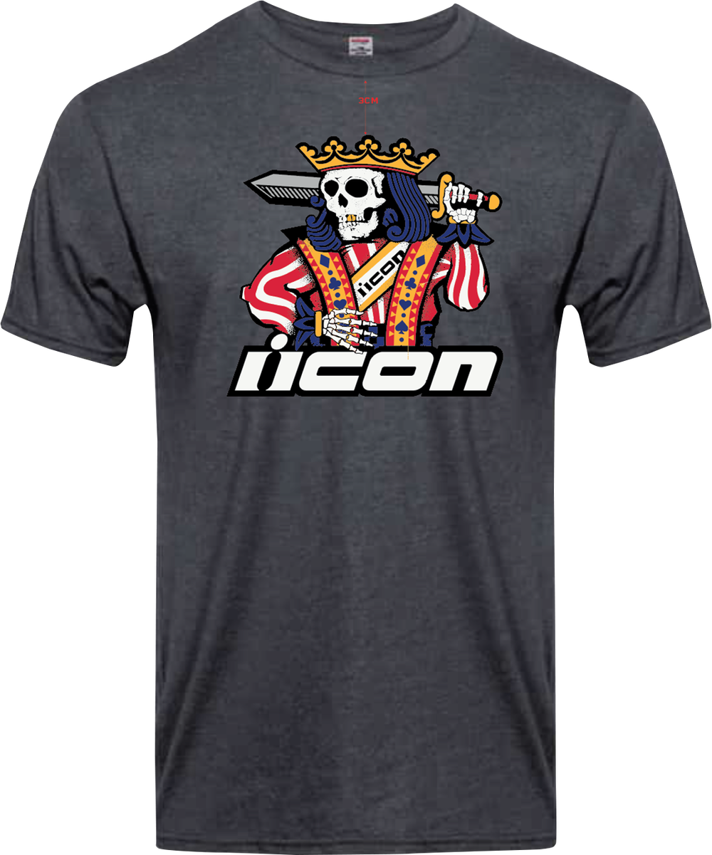 Suicide King T-Shirt / Серый