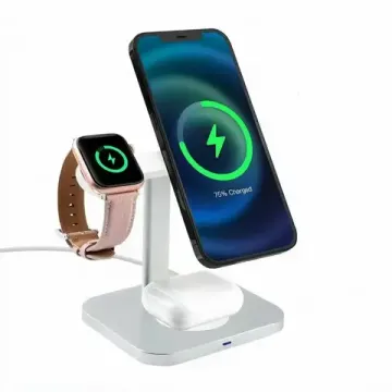 Зарядная станция 3 in 1 COTECi MagSafe (Aluminium)