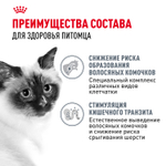 Royal Canin Hairball Care Хэйрболл Кэа Корм сухой для взрослых кошек профилактика образования волосяных комочков 10кг