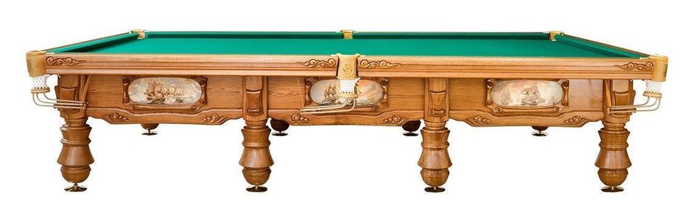 Бильярдный стол для русской пирамиды "Адмирал" (12 футов, ясень, сланец 45мм)