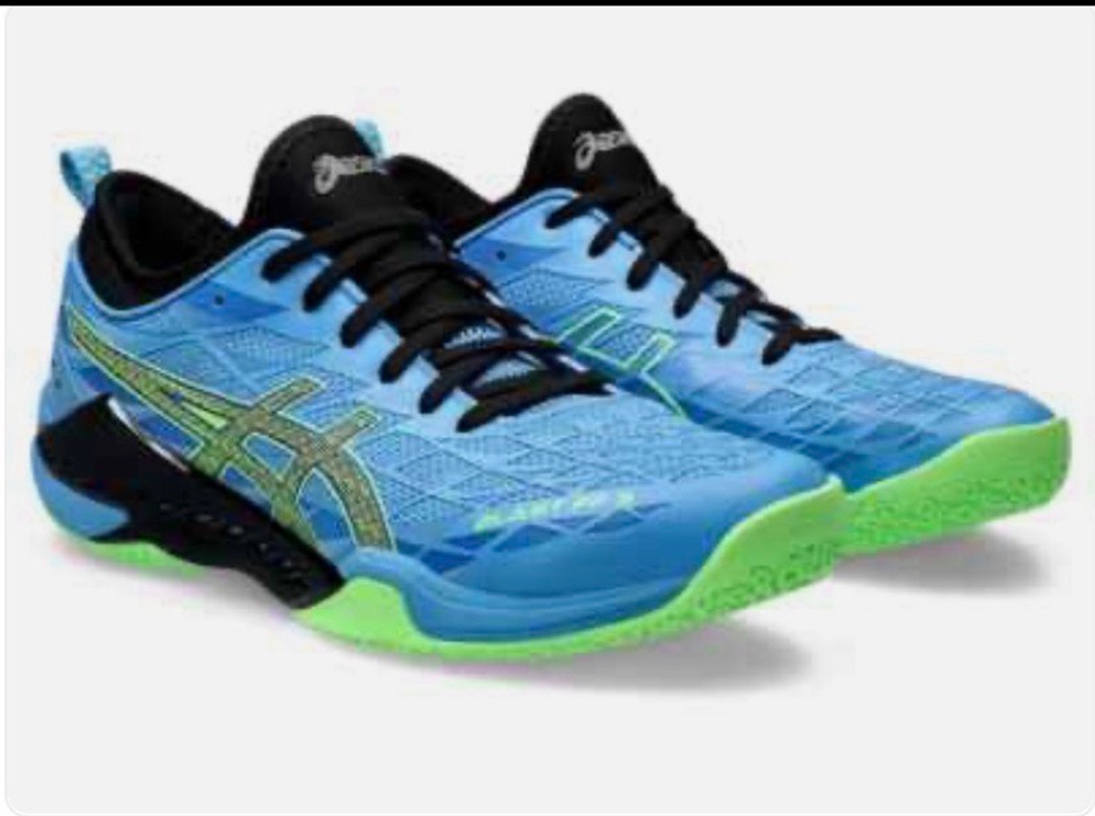 ASICS, Blast FF 3, Handball, WATERSCAPE/LIME BURST, MEN, US 9,5 /EUR 43,5 /UK 8,5 /СМ 27,5