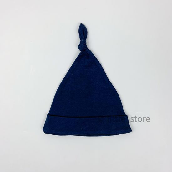 Шапочка однослойная "Веселые гонки" индиго