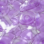 Коврик для ванной 68*34см "Камешки", сиреневый