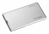 Лупа выдвижная асферическая Eschenbach EasyPocket XL 2,5x, 78x50 мм, с подсветкой, серебристая