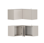 Шкаф навесной антресоль Пандора ШКН-08 Кашемир/Айриш MF-03