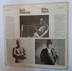 Винтажная виниловая пластинка LP Miles Davis Jack Johnson (Soundtrack Recording) (Japan 1974)