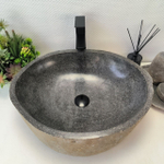 Раковина из речного камня RS-63381 (54*44*16) 0123