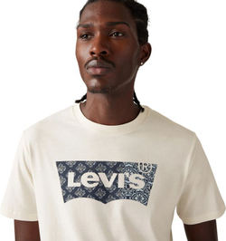 Футболка Levis GRAPHIC CREWNECK TEE коричневый