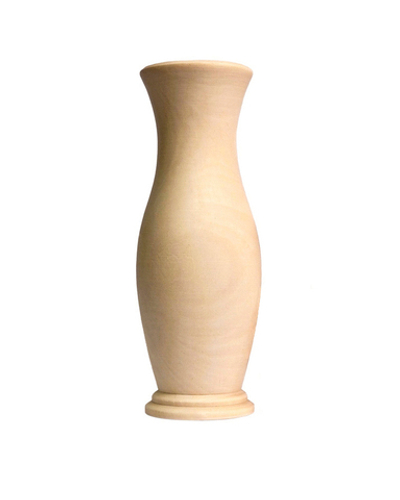 Ваза 95*d40мм, деревянная заготовка