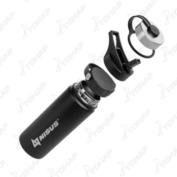 Термобутылка 530ML три крышки (NA.SW-18-B) Nisus