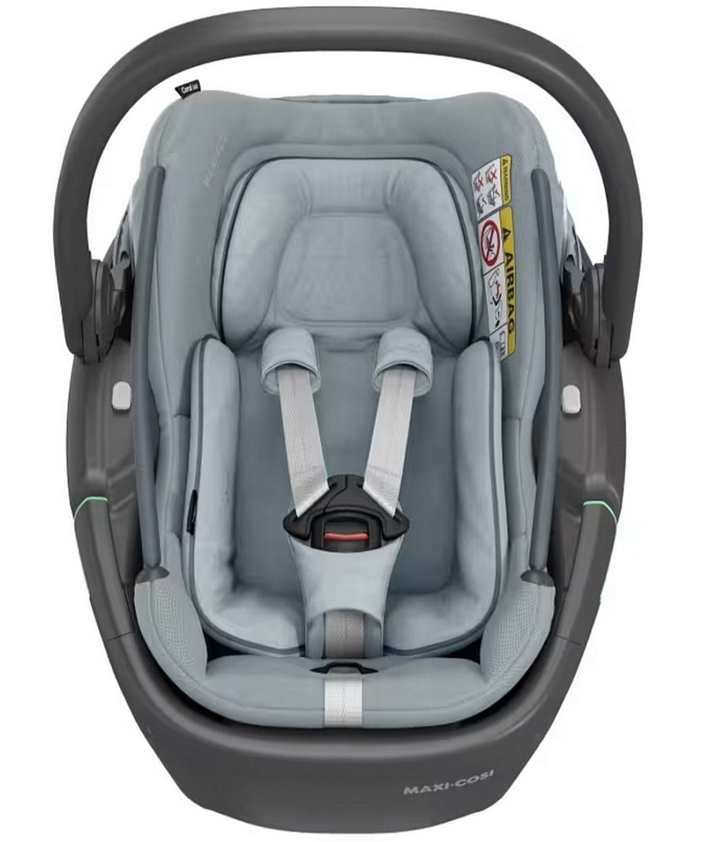 Коляска детская Maxi-Cosi Oxford Plus 3 в 1 с автокреслом Coral 360 Essential Grey 1978403110 Twillic Green/Зеленый