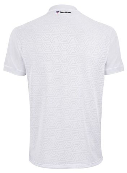 Теннисное поло Tecnifibre Team Mesh Polo - white