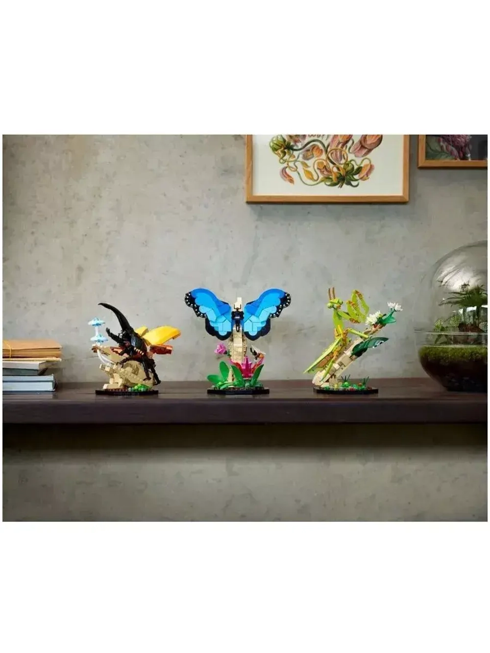 Конструктор Коллекция насекомых 1111 деталей