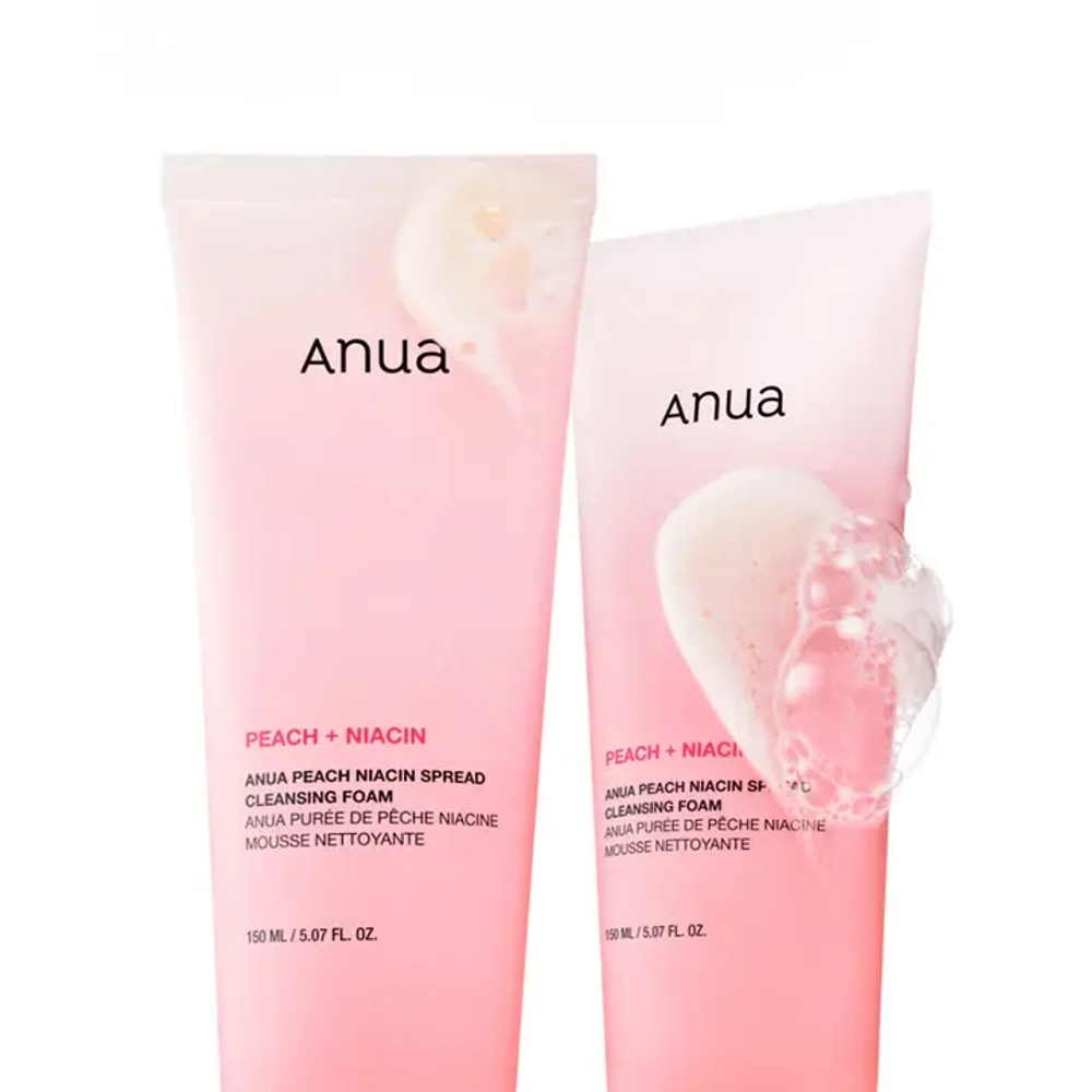 Anua Peach Niacin Spread Cleansing Foam 150ml