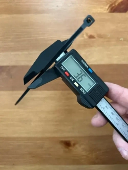 Стяжки нейлоновые кабельные, хомуты пластиковые для кабеля 3,6 х 200мм усиленные