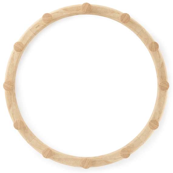 Вешалка настенная Slinka, светлое дерево