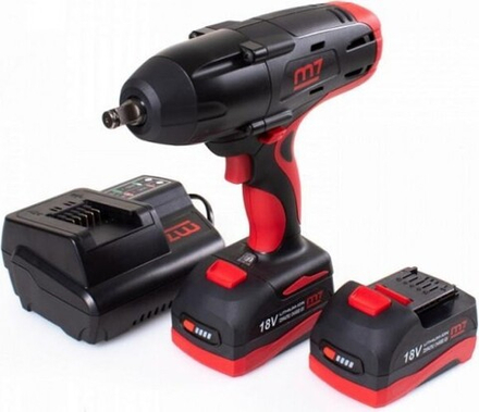 Гайковерт аккумуляторный MIGHTY SEVEN DW-18502 ударный 1/2", 1220 нм, 18в