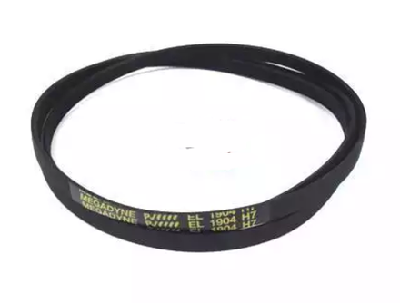 Ремень 1904 H7 EL Megadyne для стиральной машины Whirlpool (Вирпул) 1870мм черный, желтая надпись