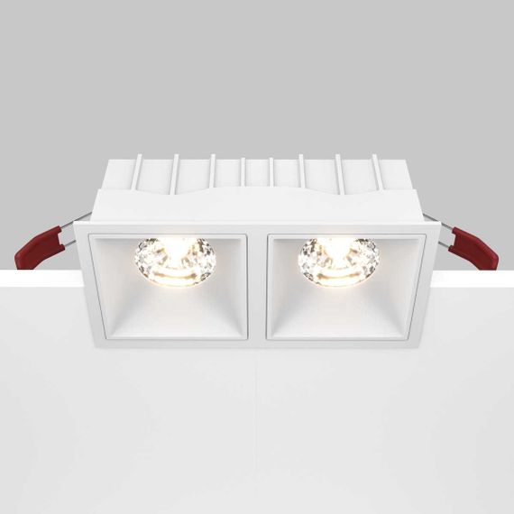 Встраиваемый светильник Maytoni Technical DL043-02-15W3K-SQ-W