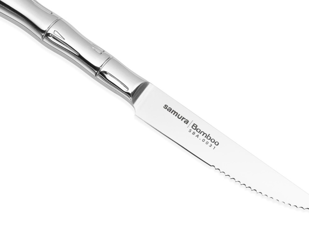 Набор из 4 ножей для стейка Samura Bamboo SBA-0031S