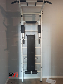 Монтаж шведской стенки Sv Sport в пеноблочные, газоблочные стены