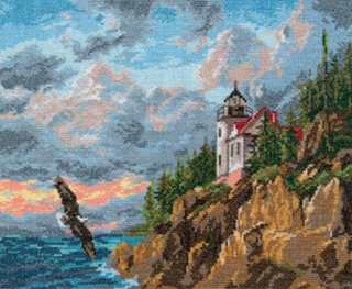 "Парящий орел"-3-01 вышивка